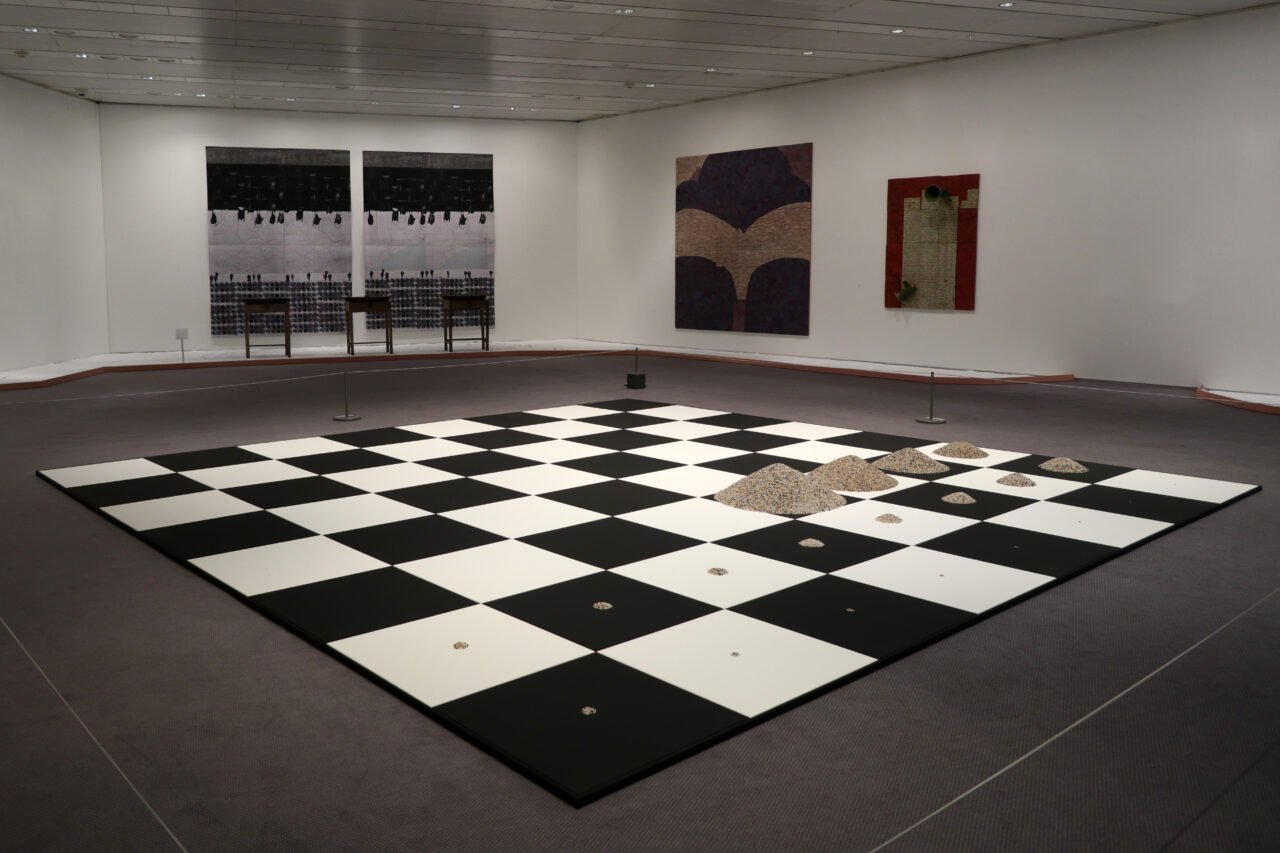 Check Mate (2020 ─ ongoing), Sainsbury Centre, UK, 2023 (photo: SCVA)